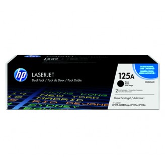 HP 125A 2-pack Black Original LaserJet Toner Cartridges